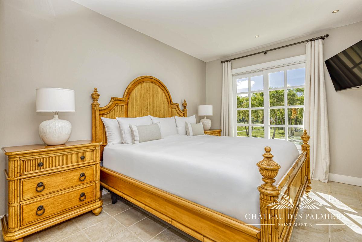 31.Location villa Chateau des Palmiers accés mer Terres Basses Saint Martin